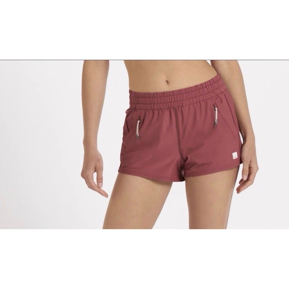 Vuori Women's Rosewood Athletic Shorts